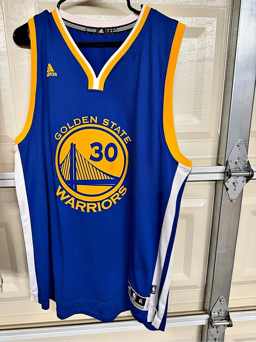 adidas Golden State Warriors Stephen Curry Adidas Swingman Jersey #30 Jersey